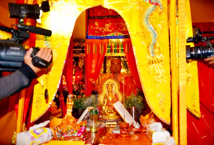 明月禅寺法界圣凡水陆普度大斋胜会盛况回顾: 水陆大斋恭请大和尚
